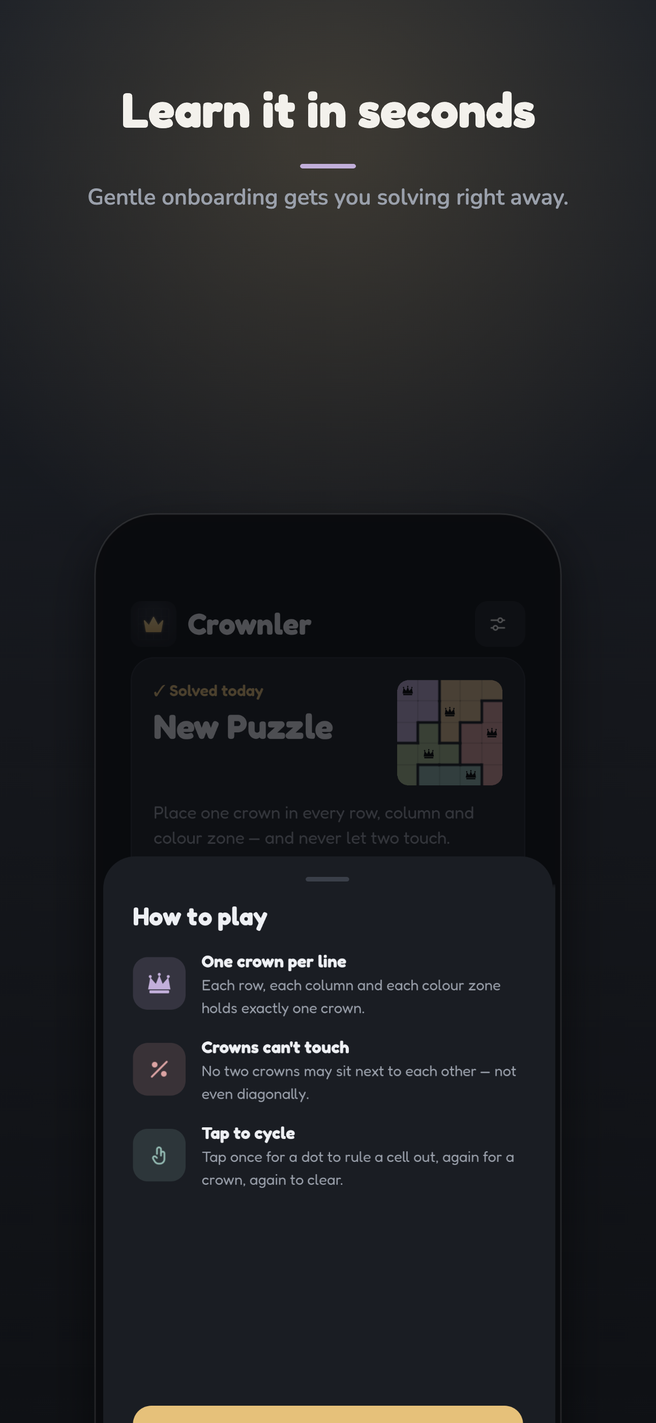 Crownler how to play tutorial